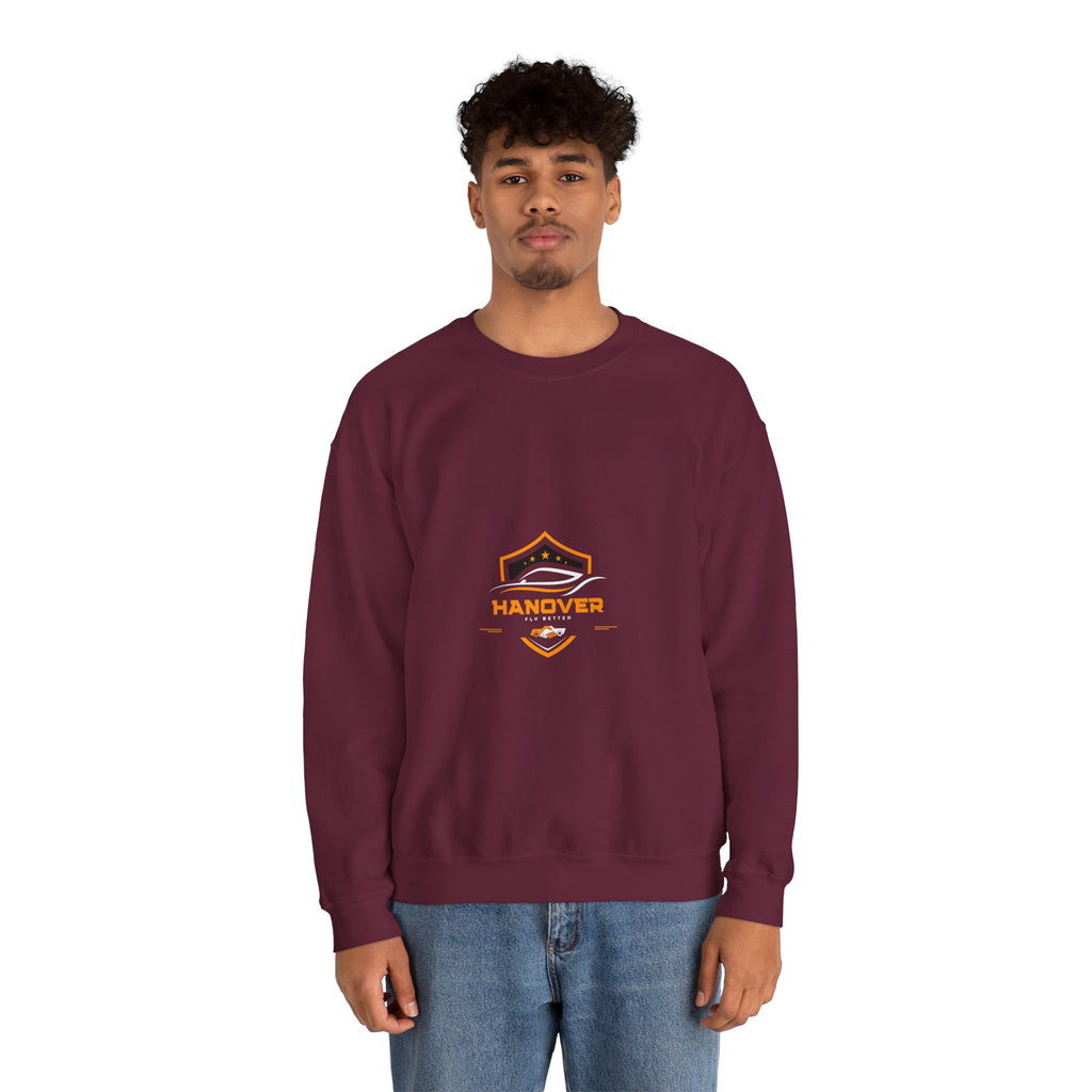 SABAS-Hanover Crewneck Sweatshirt — Vintage Shield Logo