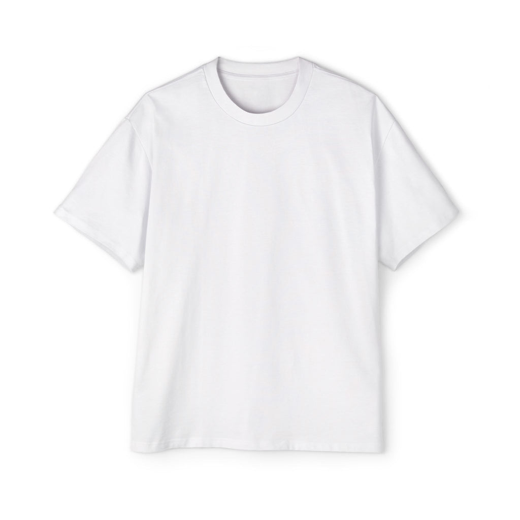 SABAS Men's Heavy Oversized Tee - White Color Fits All Size