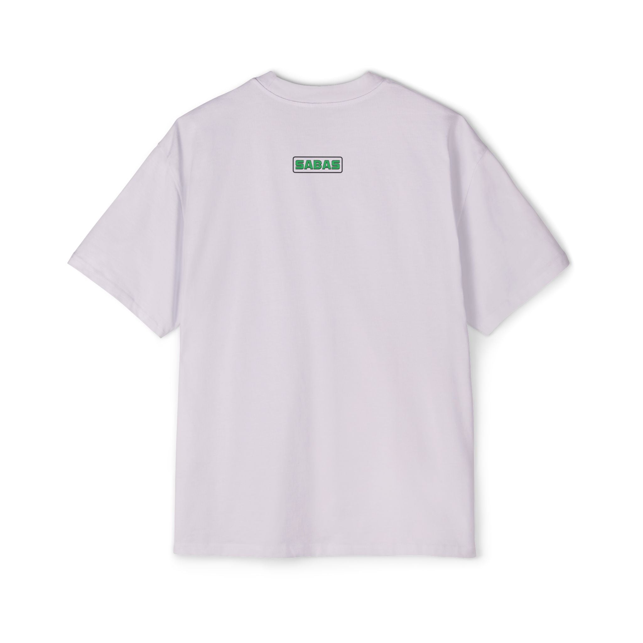 SABAS Men's Heavy Oversized Tee