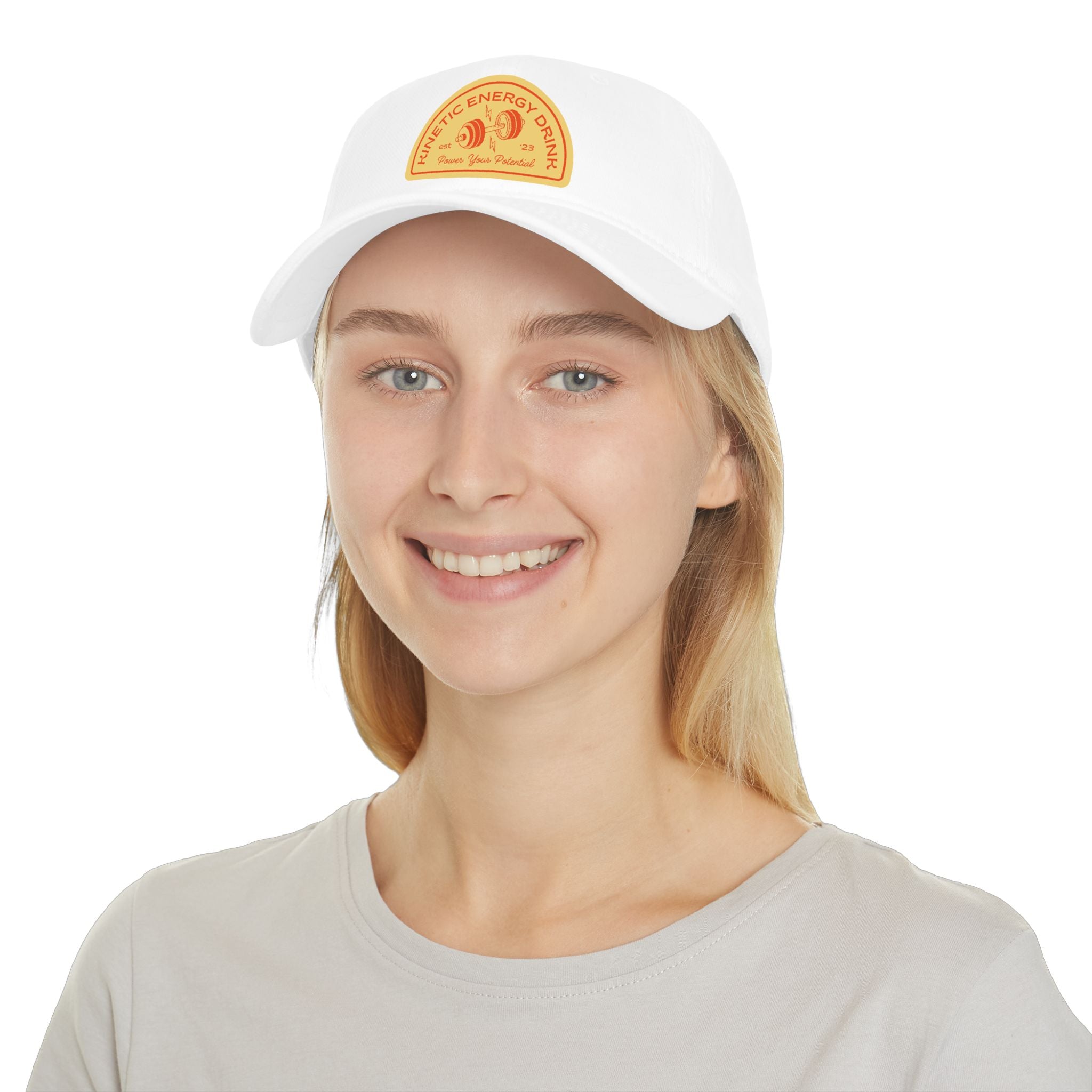 Energy Logo Cap - Retro Gym Patch Baseball Hat