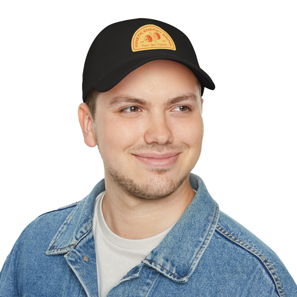 Energy Logo Cap - Retro Gym Patch Baseball Hat