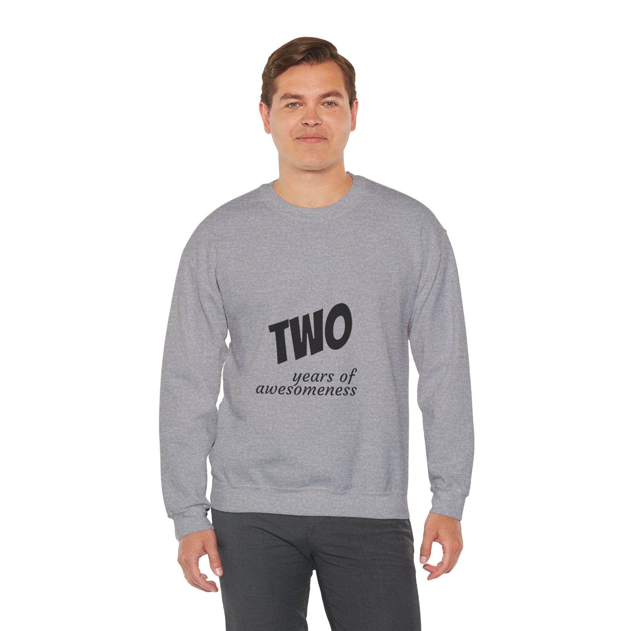SABAS-Toddler Two Years of Awesomeness Sweatshirt