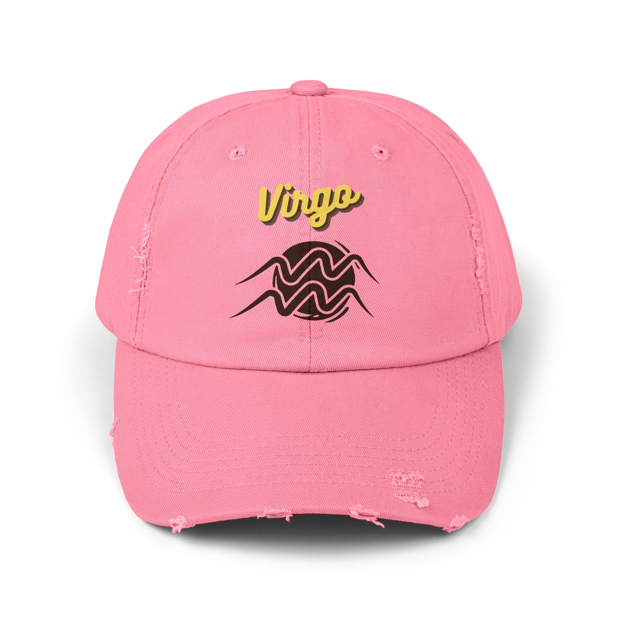 SABAS Virgo Distressed Cap Zodiac Sign