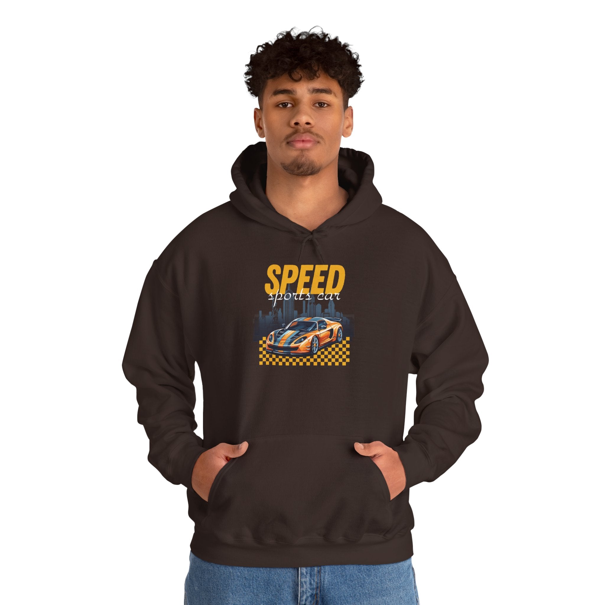 Speed Racers Hoodie — Vintage Sports Car Racing Graphic Sweatshirt