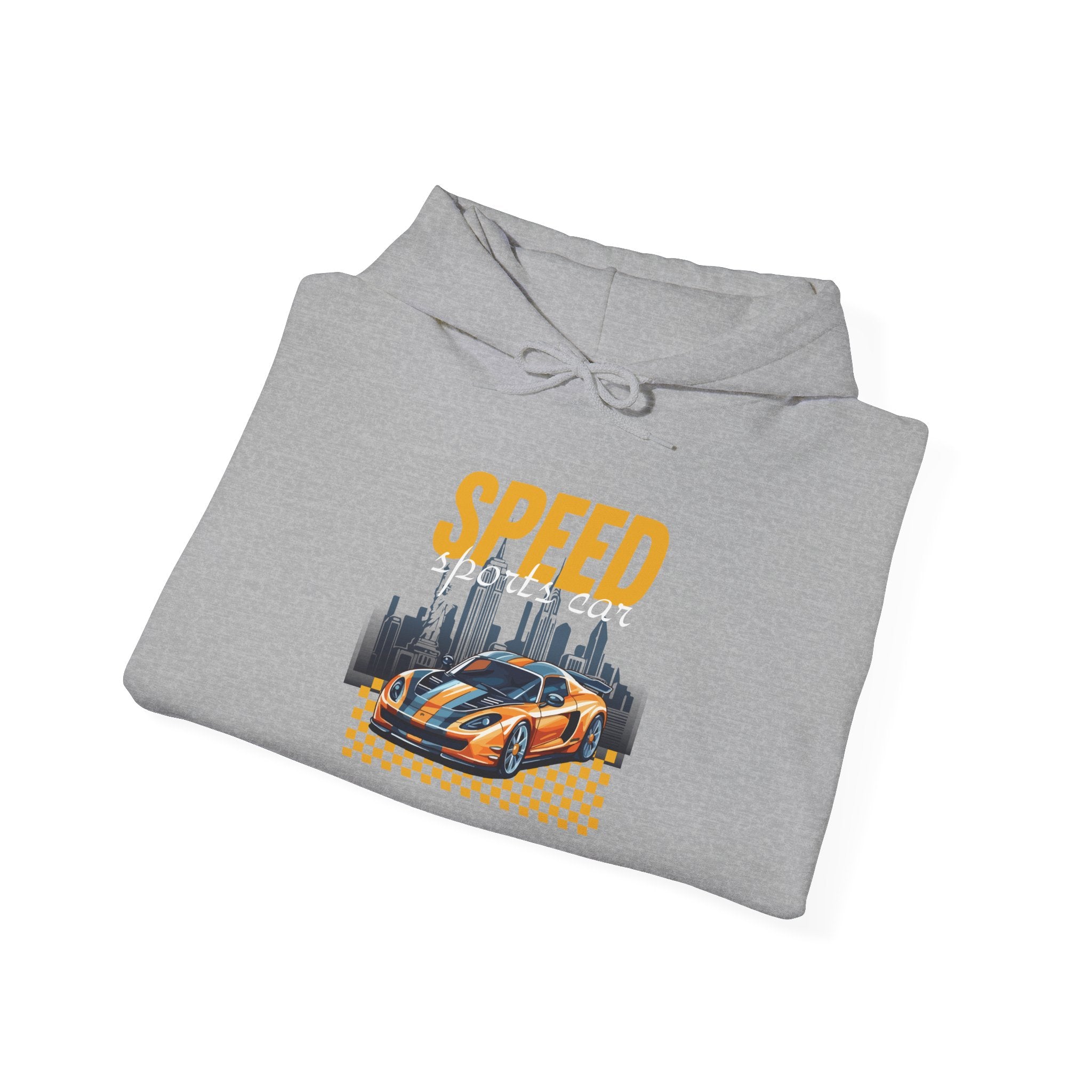Speed Racers Hoodie — Vintage Sports Car Racing Graphic Sweatshirt