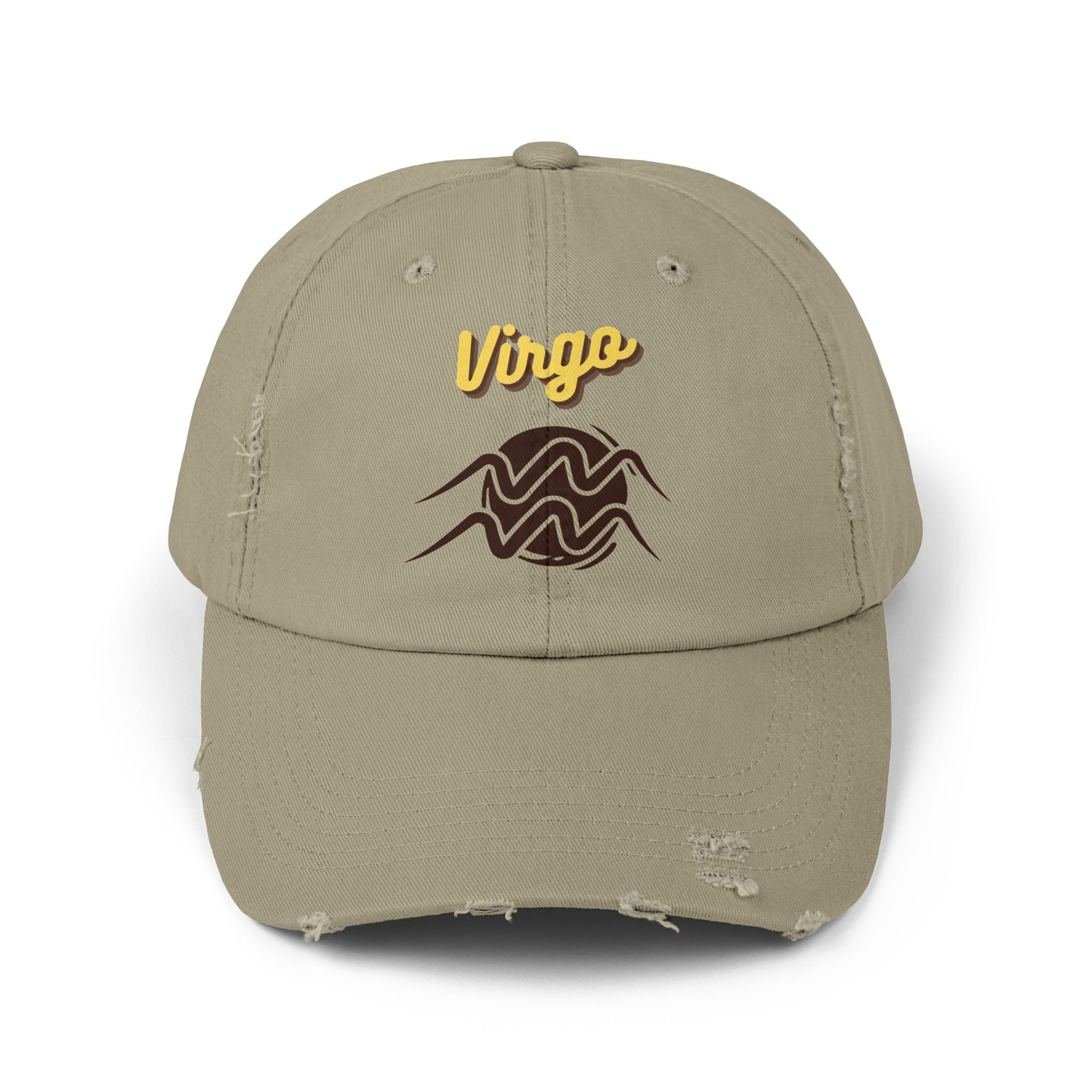 SABAS Virgo Distressed Cap Zodiac Sign