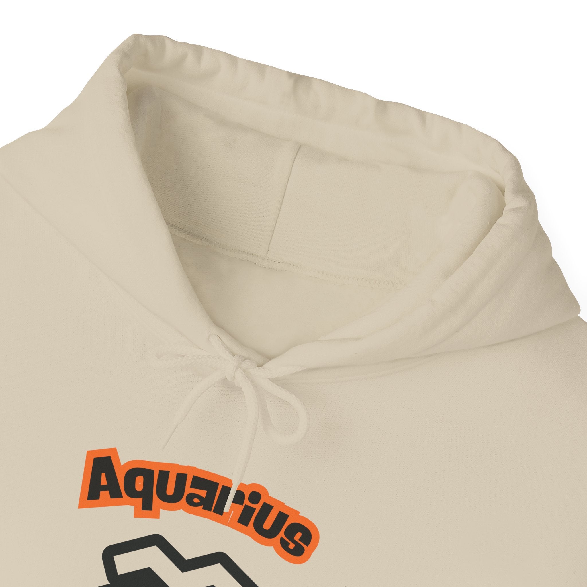 SABAS Aquarius Hoodie — Zodiac Graphic Hooded Sweatshirt Unisex