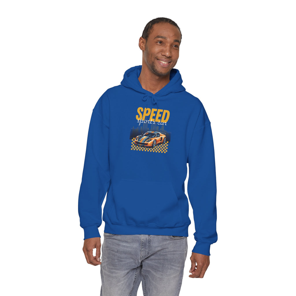 Speed Racers Hoodie — Vintage Sports Car Racing Graphic Sweatshirt