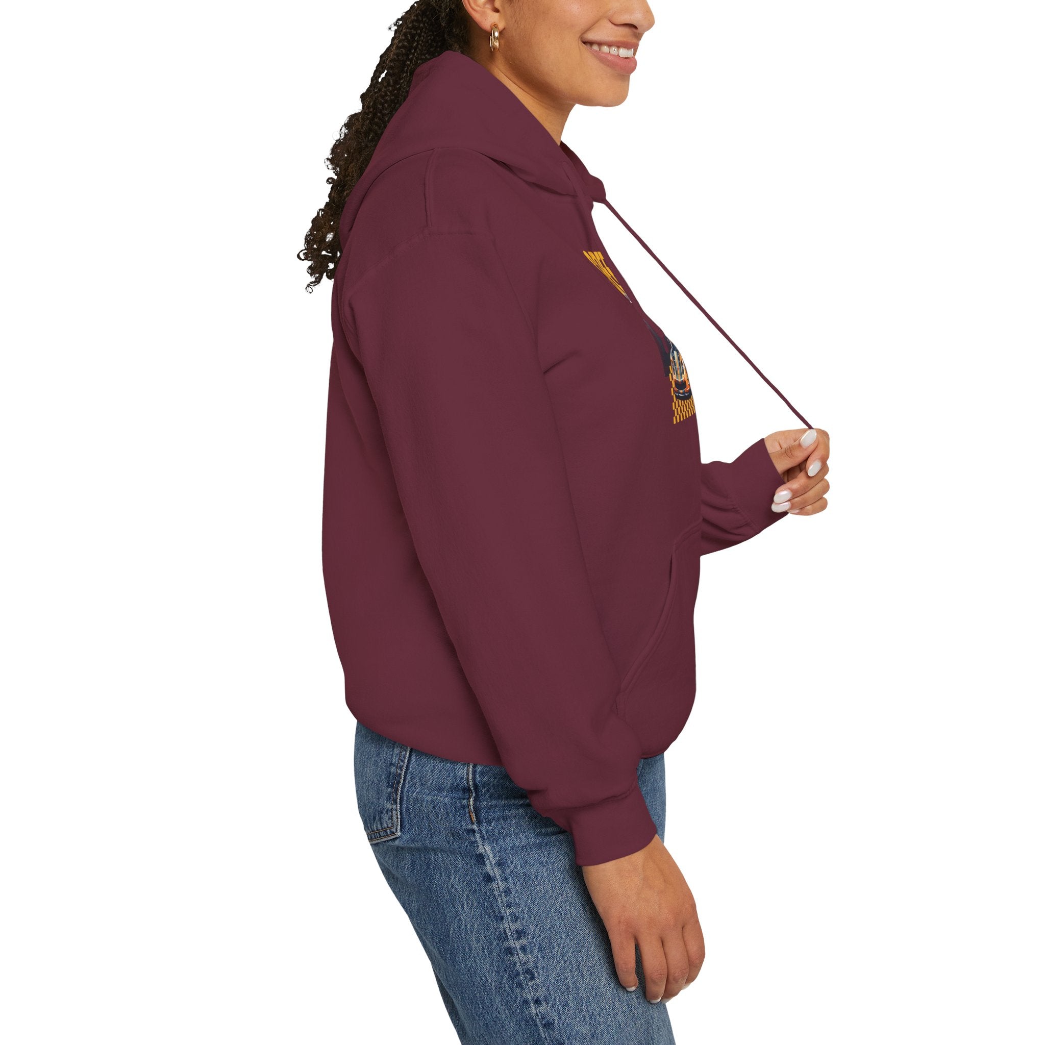 Speed Racers Hoodie — Vintage Sports Car Racing Graphic Sweatshirt