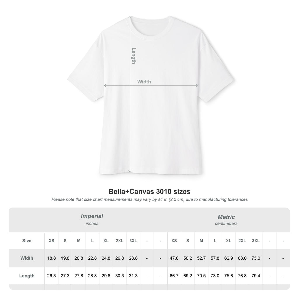 SABAS Unisex Oversized Boxy Tee