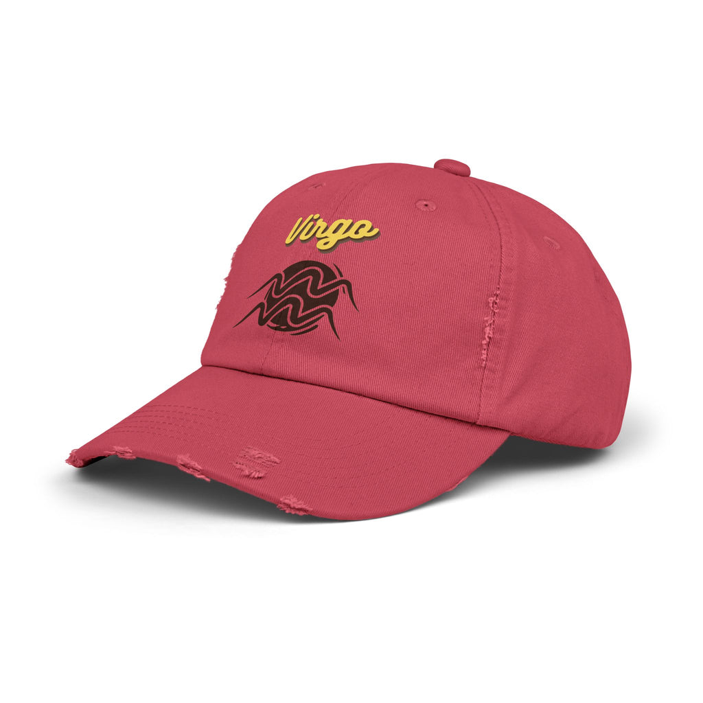 SABAS Virgo Distressed Cap Zodiac Sign