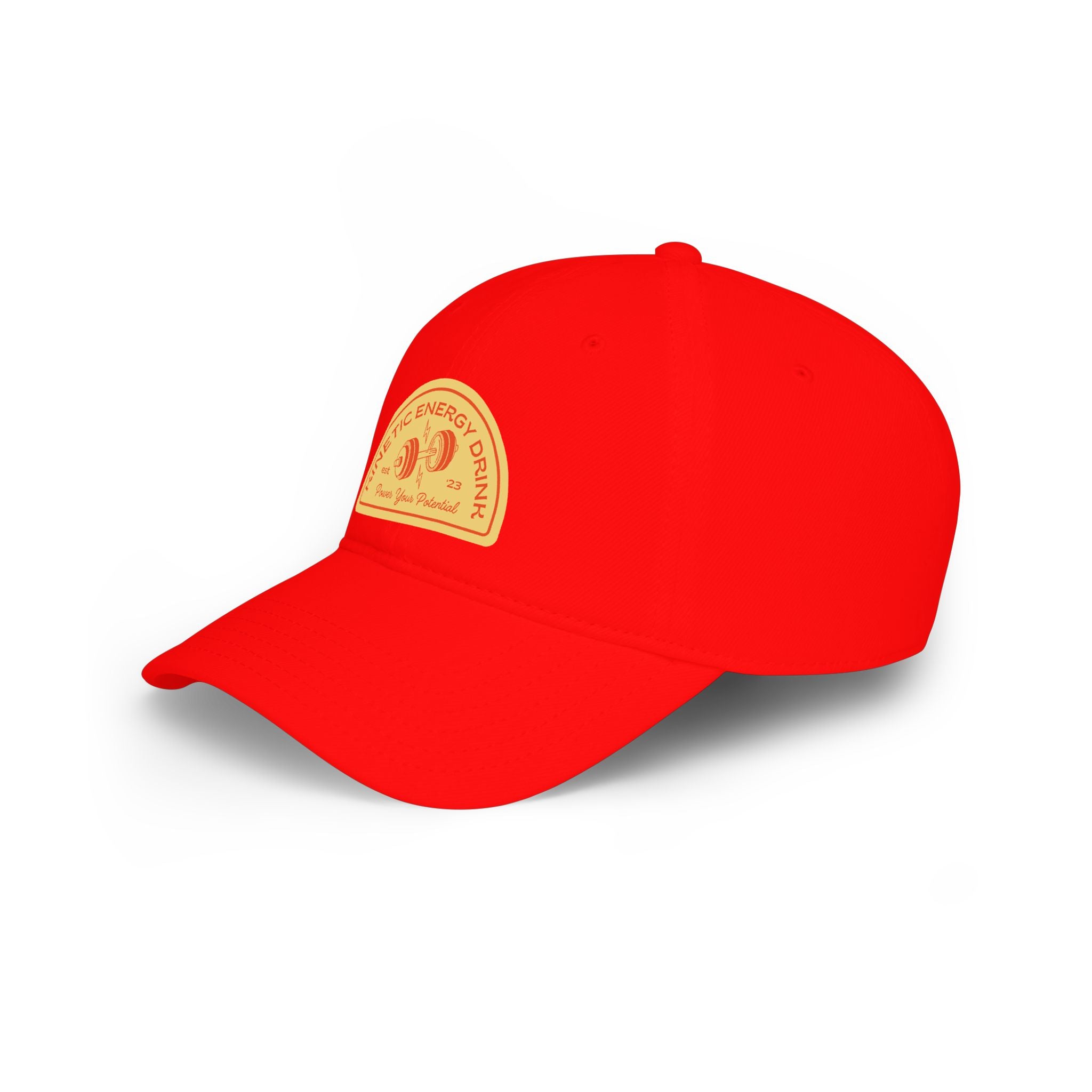 Energy Logo Cap - Retro Gym Patch Baseball Hat