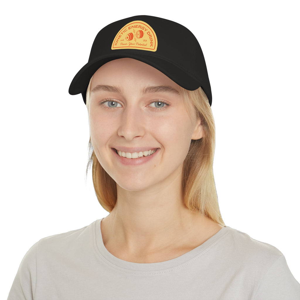 Energy Logo Cap - Retro Gym Patch Baseball Hat