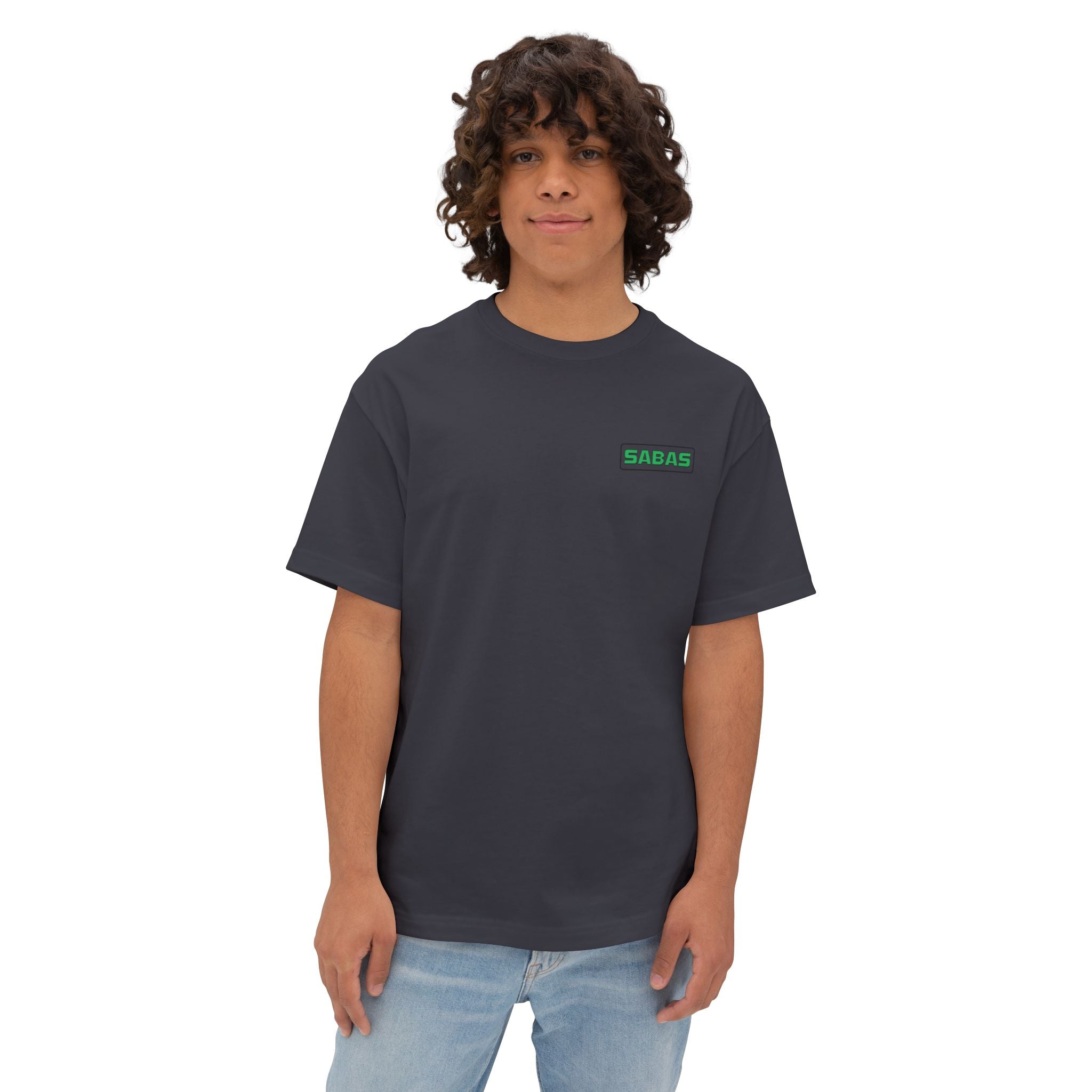 SABAS Unisex Oversized Boxy Tee
