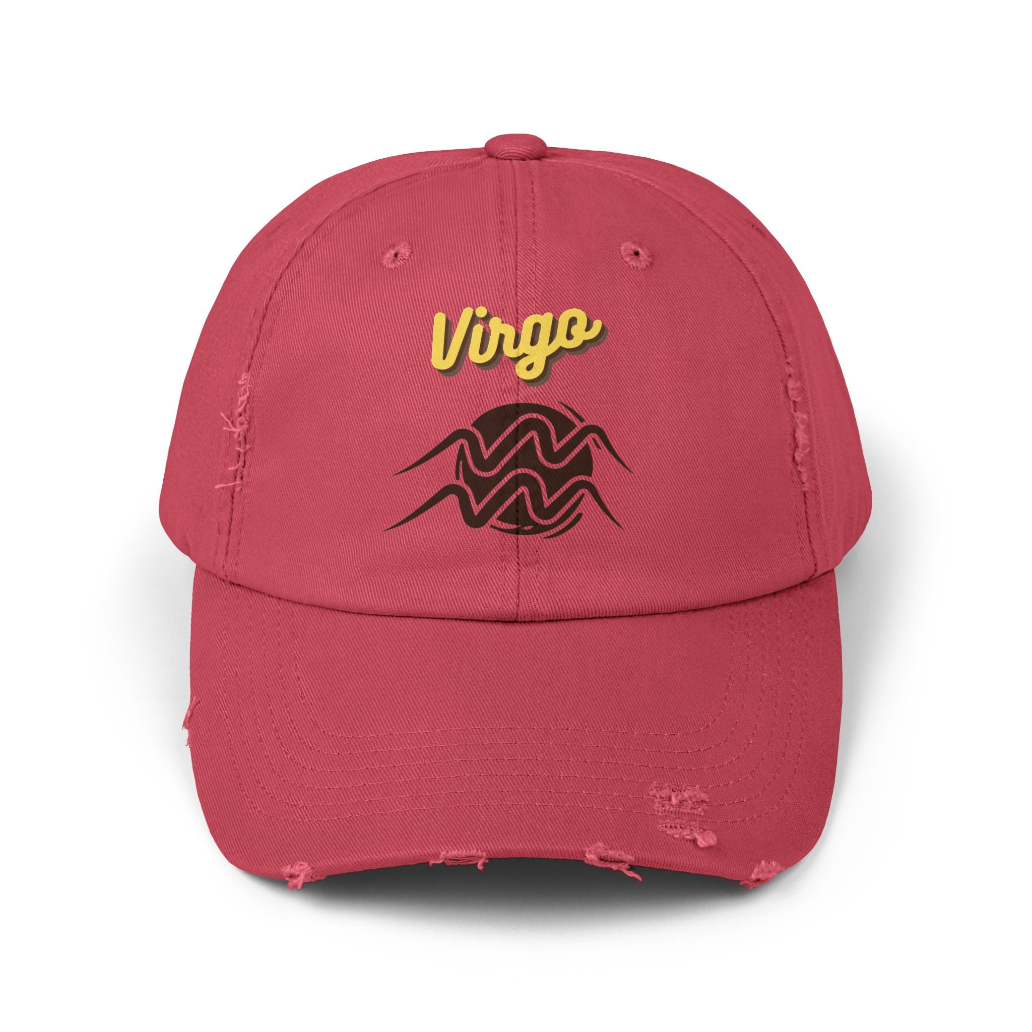 SABAS Virgo Distressed Cap Zodiac Sign
