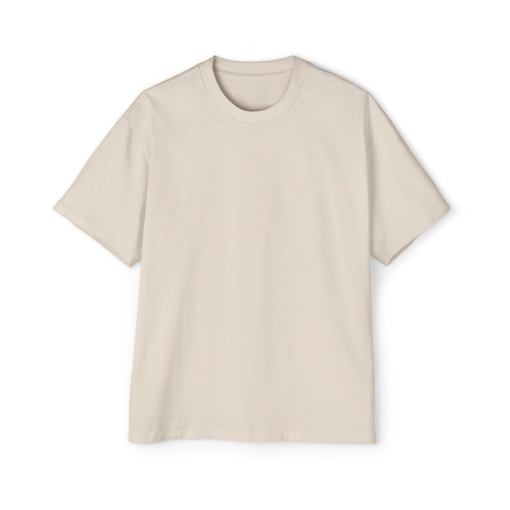 SABAS Oversized T-Shirt — "Great Things Start in Little Rooms" Logo Tee