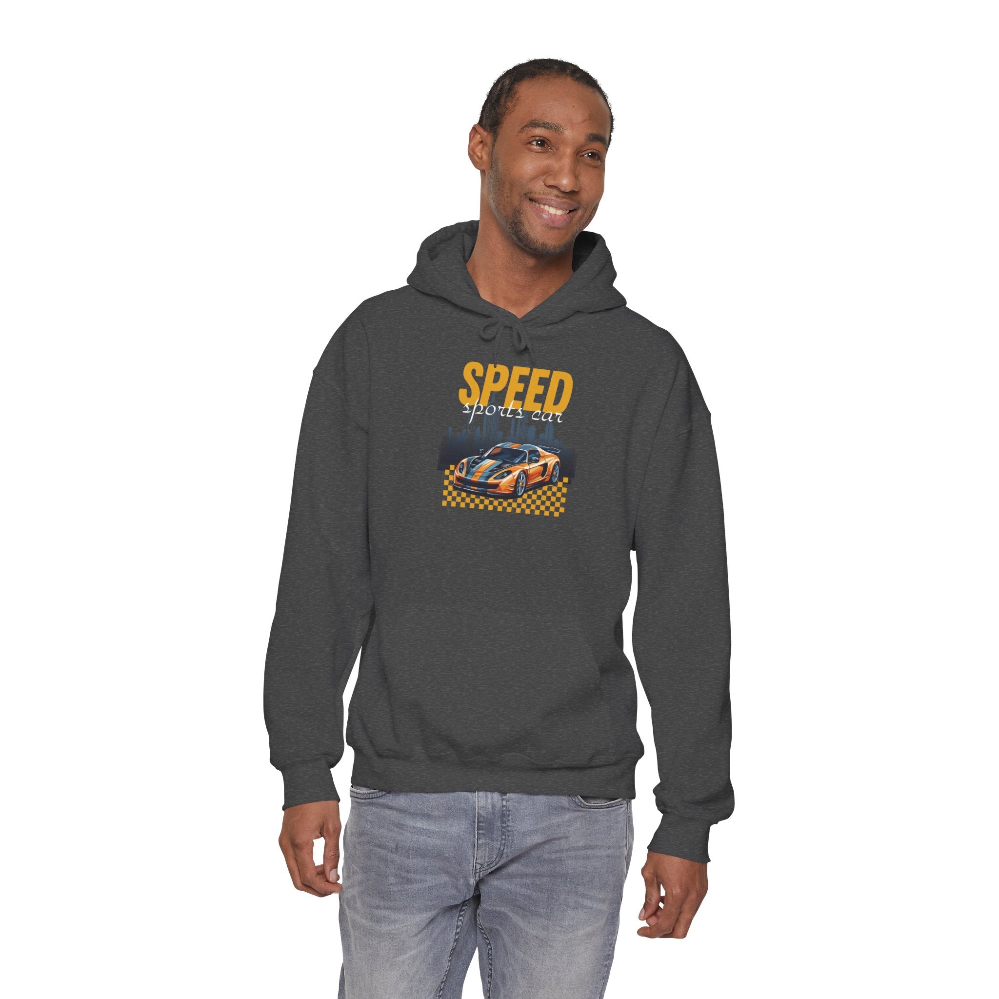 Speed Racers Hoodie — Vintage Sports Car Racing Graphic Sweatshirt