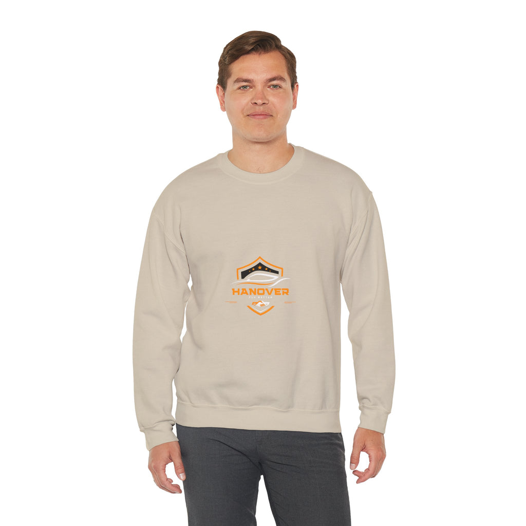 SABAS-Hanover Crewneck Sweatshirt — Vintage Shield Logo