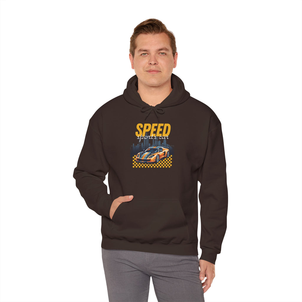 Speed Racers Hoodie — Vintage Sports Car Racing Graphic Sweatshirt