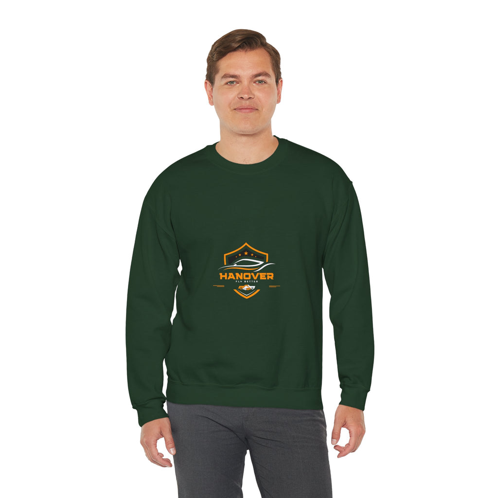 SABAS-Hanover Crewneck Sweatshirt — Vintage Shield Logo