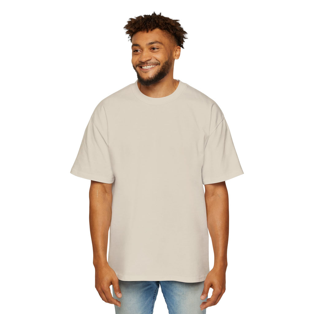 SABAS Oversized T-Shirt — "Great Things Start in Little Rooms" Logo Tee