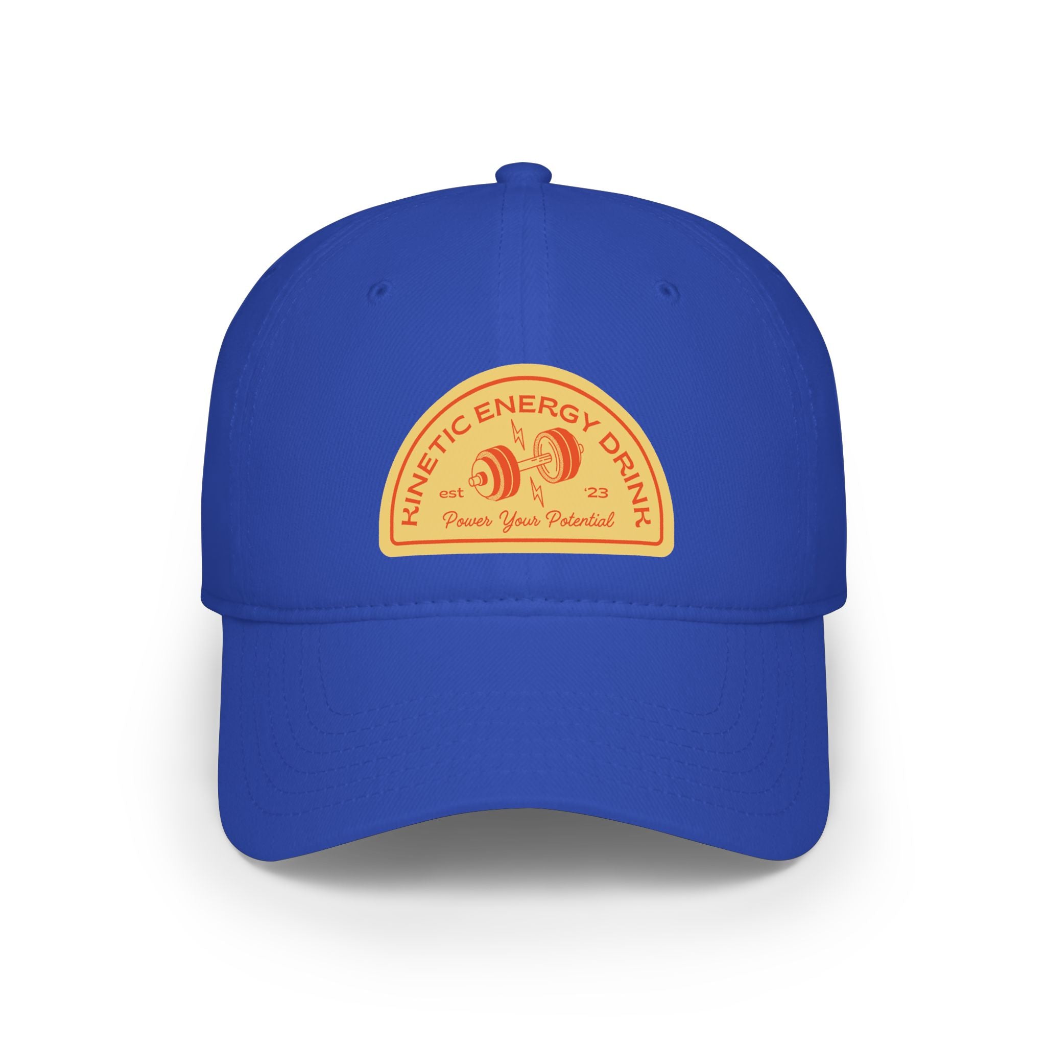 Energy Logo Cap - Retro Gym Patch Baseball Hat