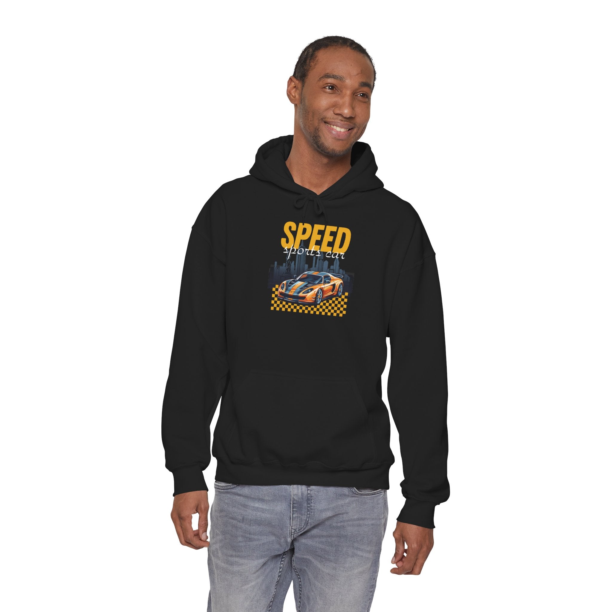 Speed Racers Hoodie — Vintage Sports Car Racing Graphic Sweatshirt