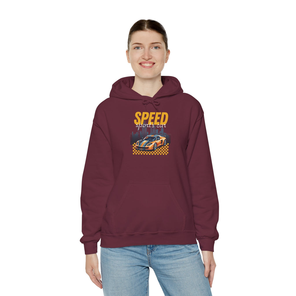 Speed Racers Hoodie — Vintage Sports Car Racing Graphic Sweatshirt