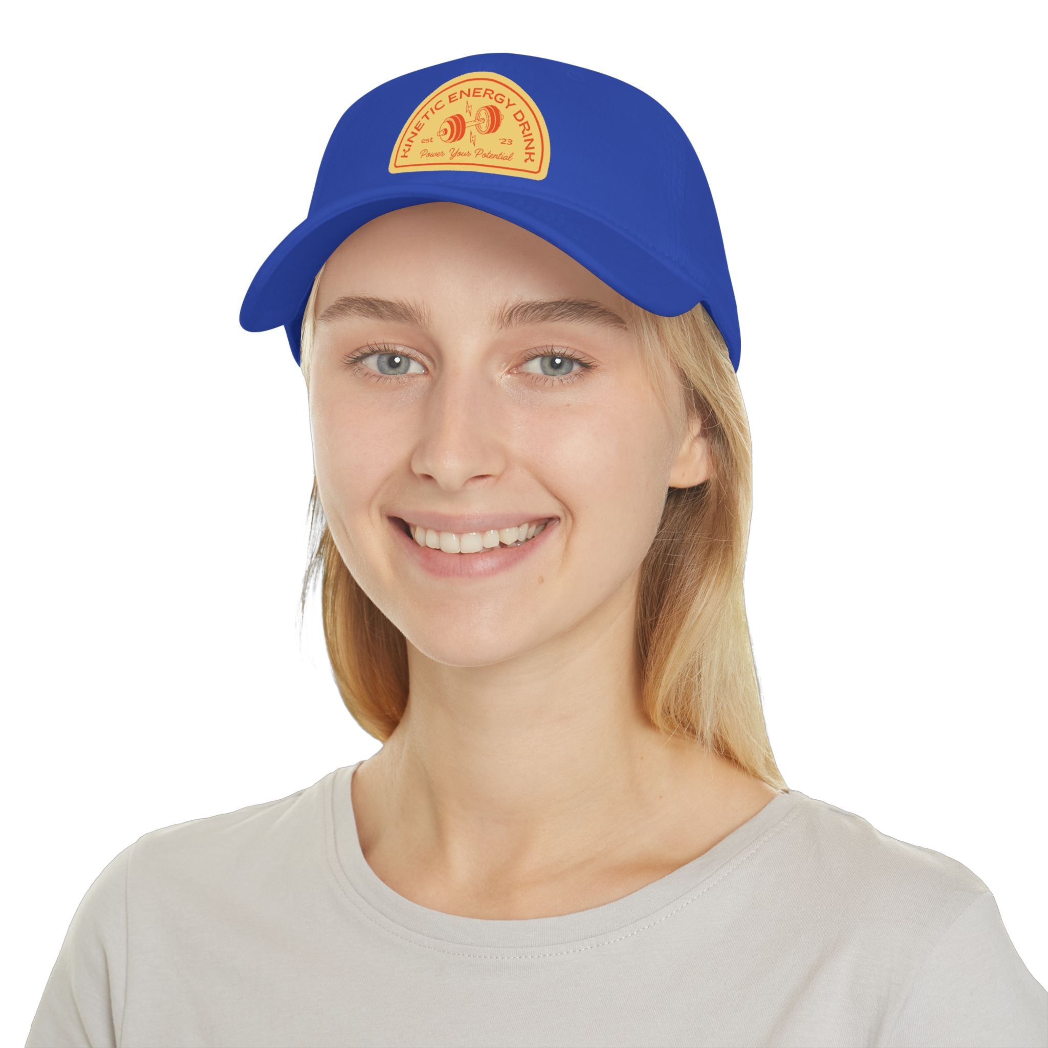 Energy Logo Cap - Retro Gym Patch Baseball Hat