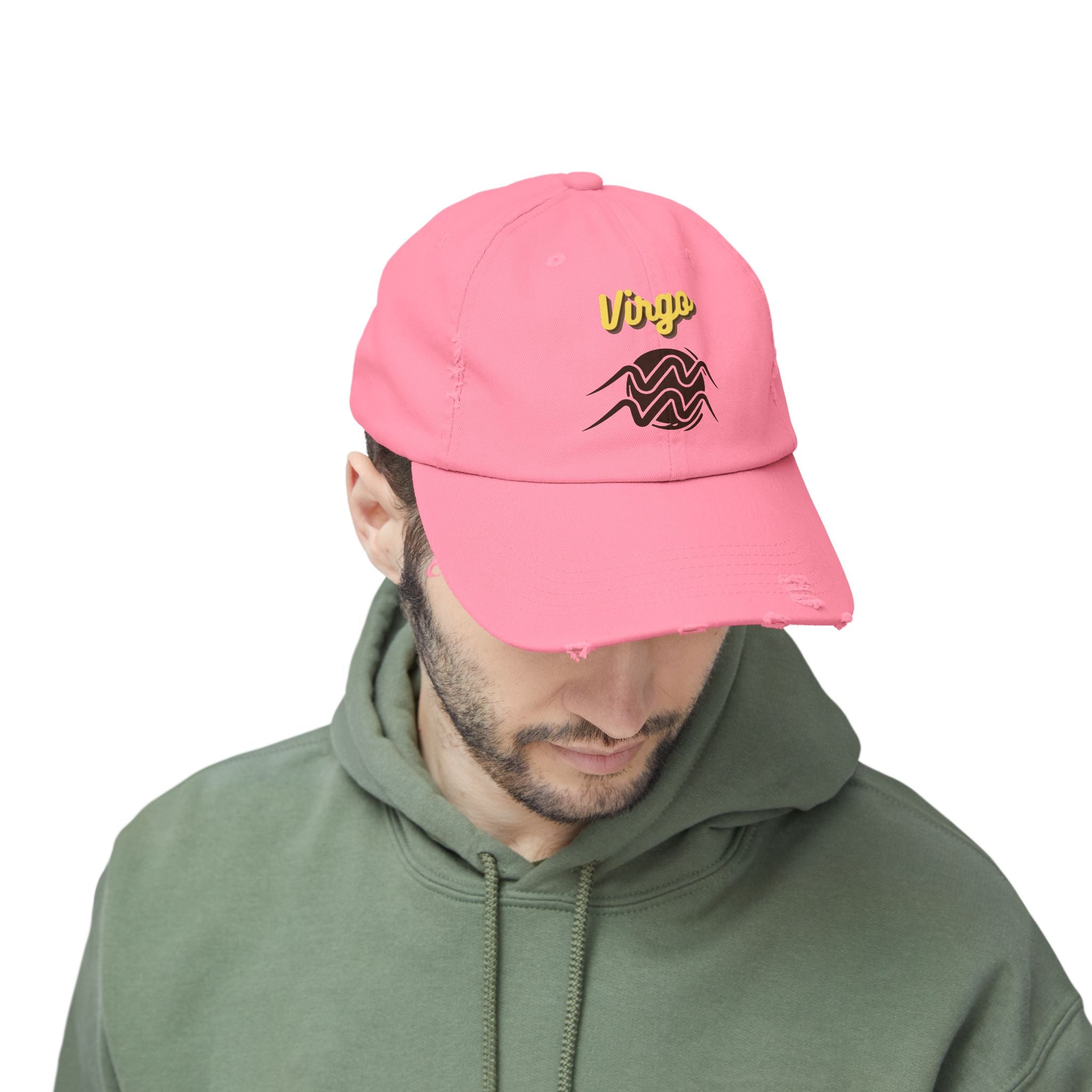 SABAS Virgo Distressed Cap Zodiac Sign