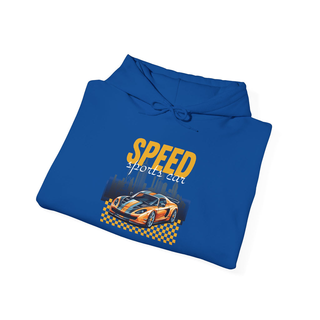Speed Racers Hoodie — Vintage Sports Car Racing Graphic Sweatshirt