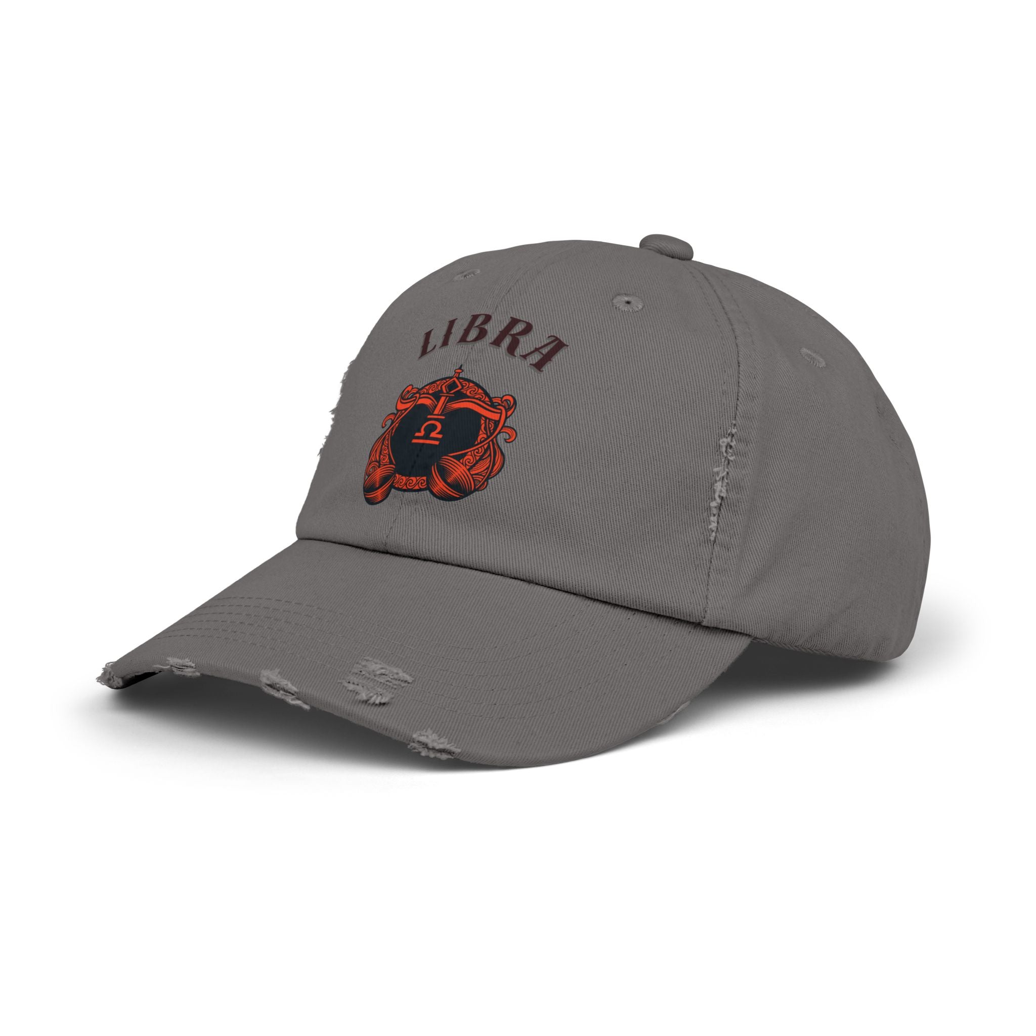 SABAS Libra Zodiac Distressed Cap