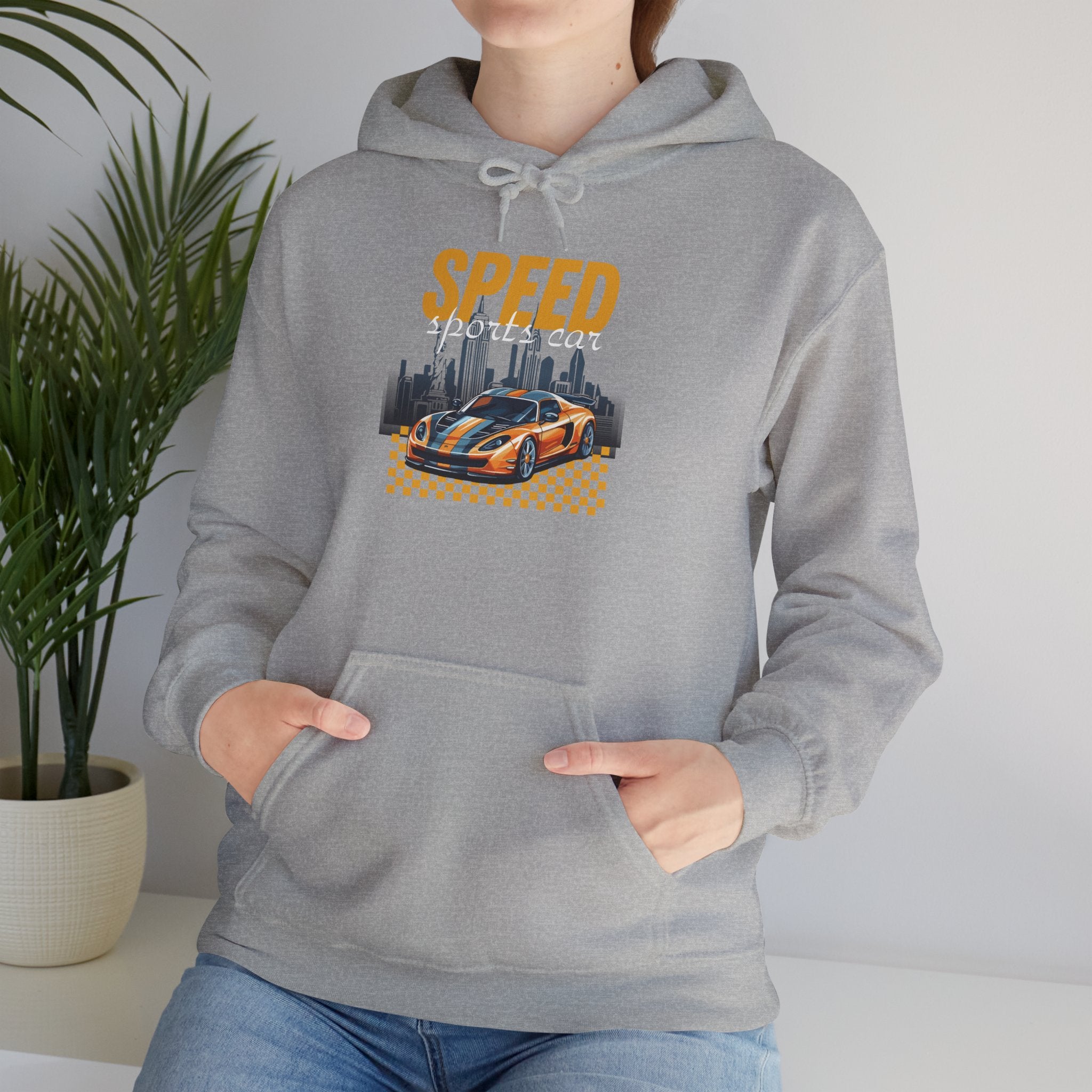 Speed Racers Hoodie — Vintage Sports Car Racing Graphic Sweatshirt