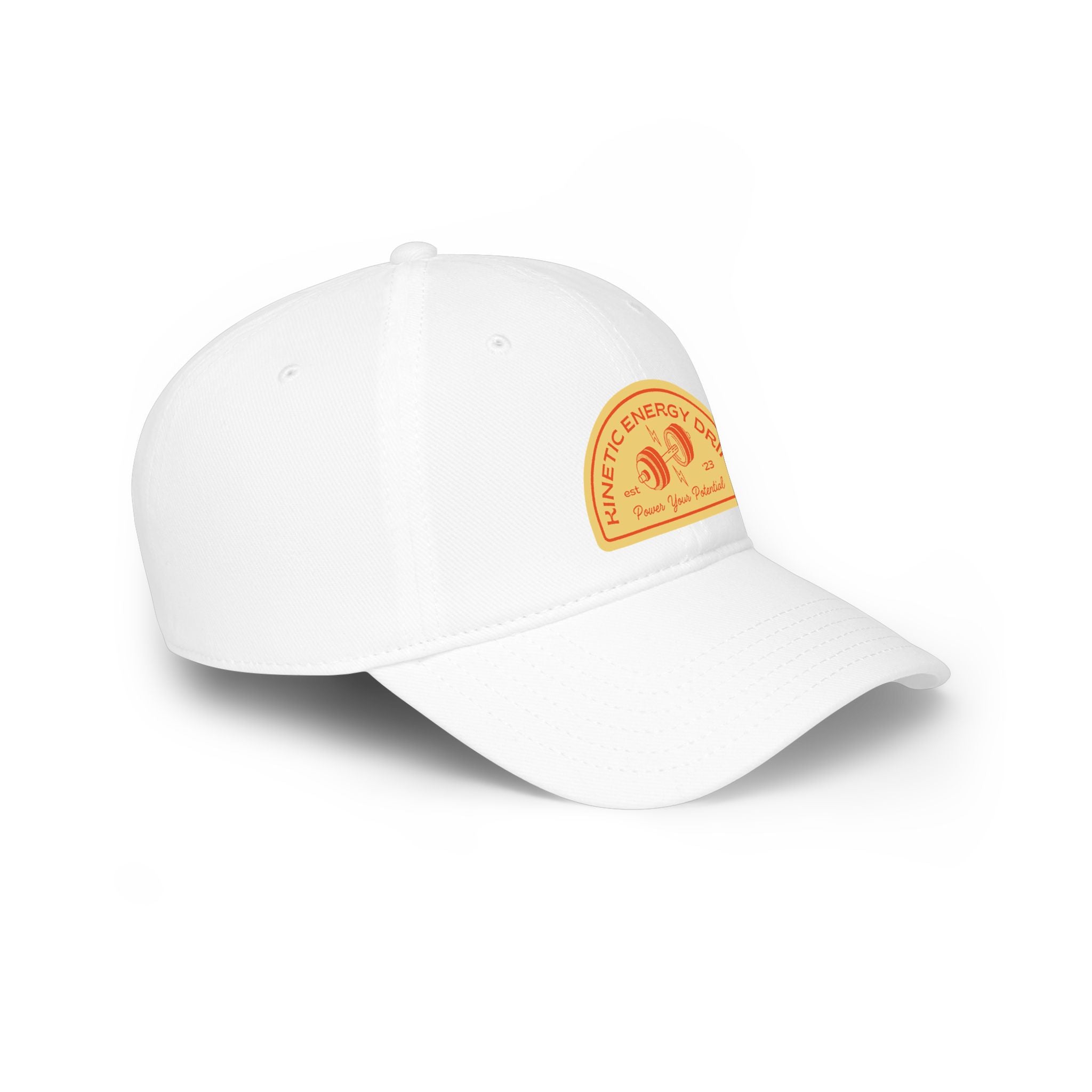 Energy Logo Cap - Retro Gym Patch Baseball Hat