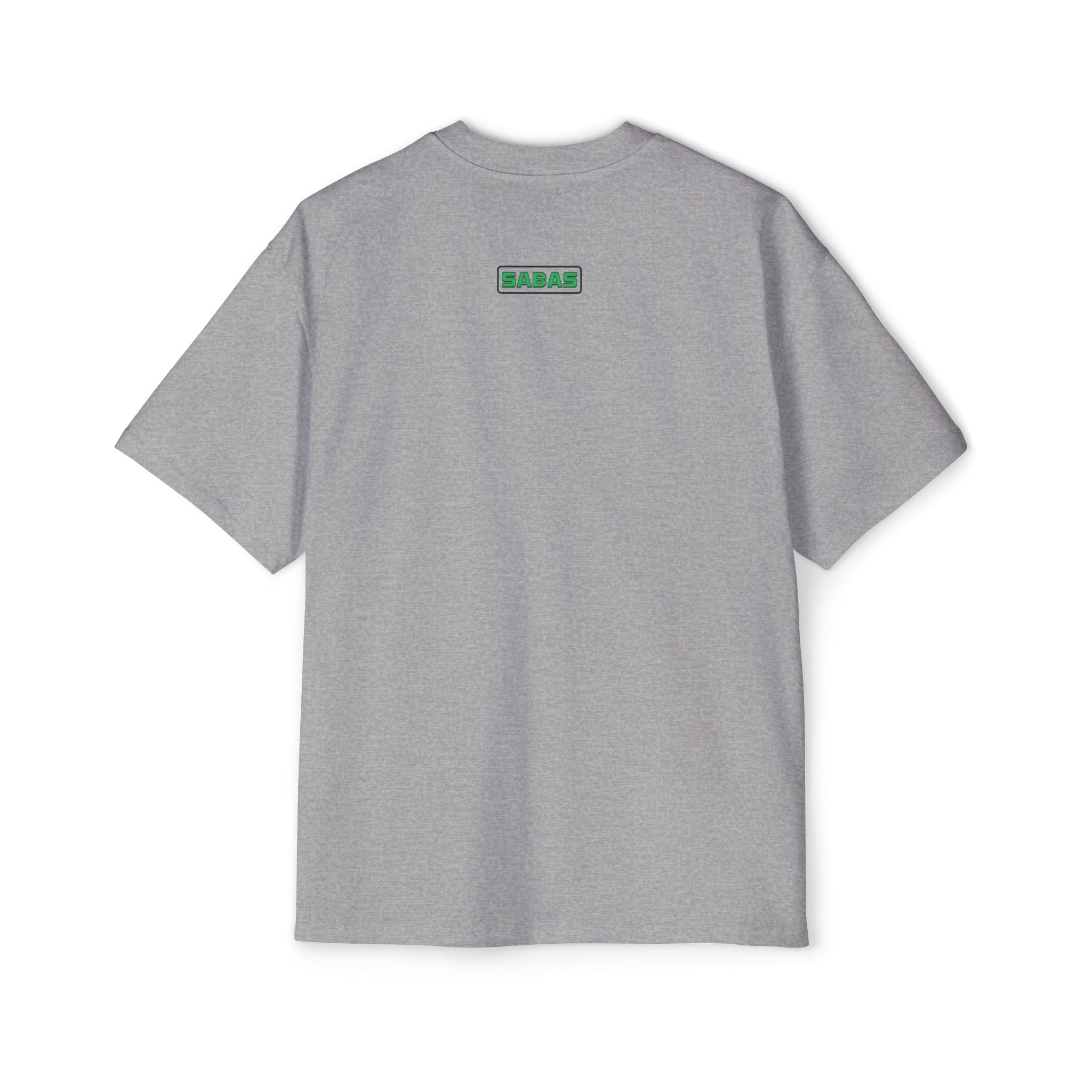 SABAS Men's Heavy Oversized Tee
