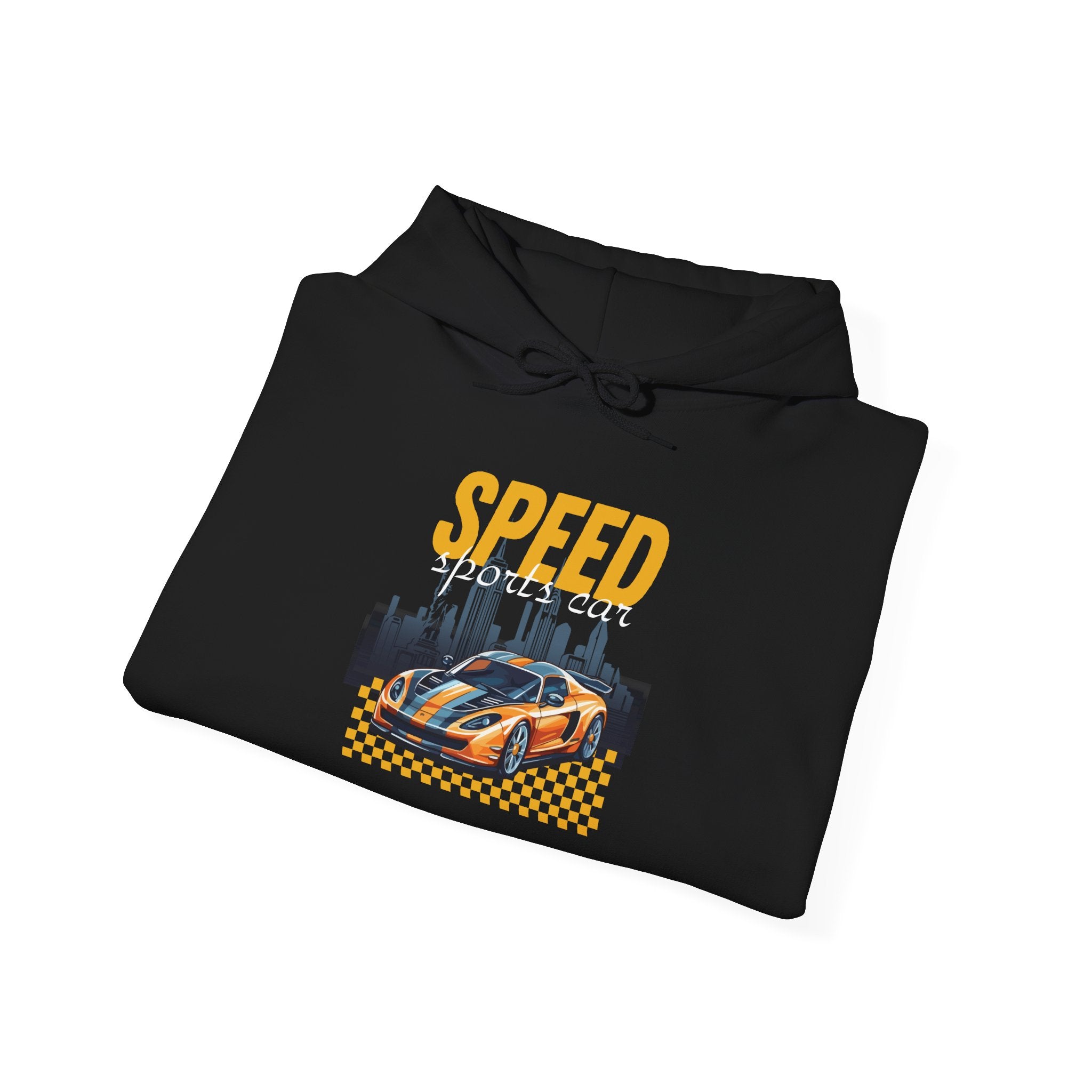 Speed Racers Hoodie — Vintage Sports Car Racing Graphic Sweatshirt