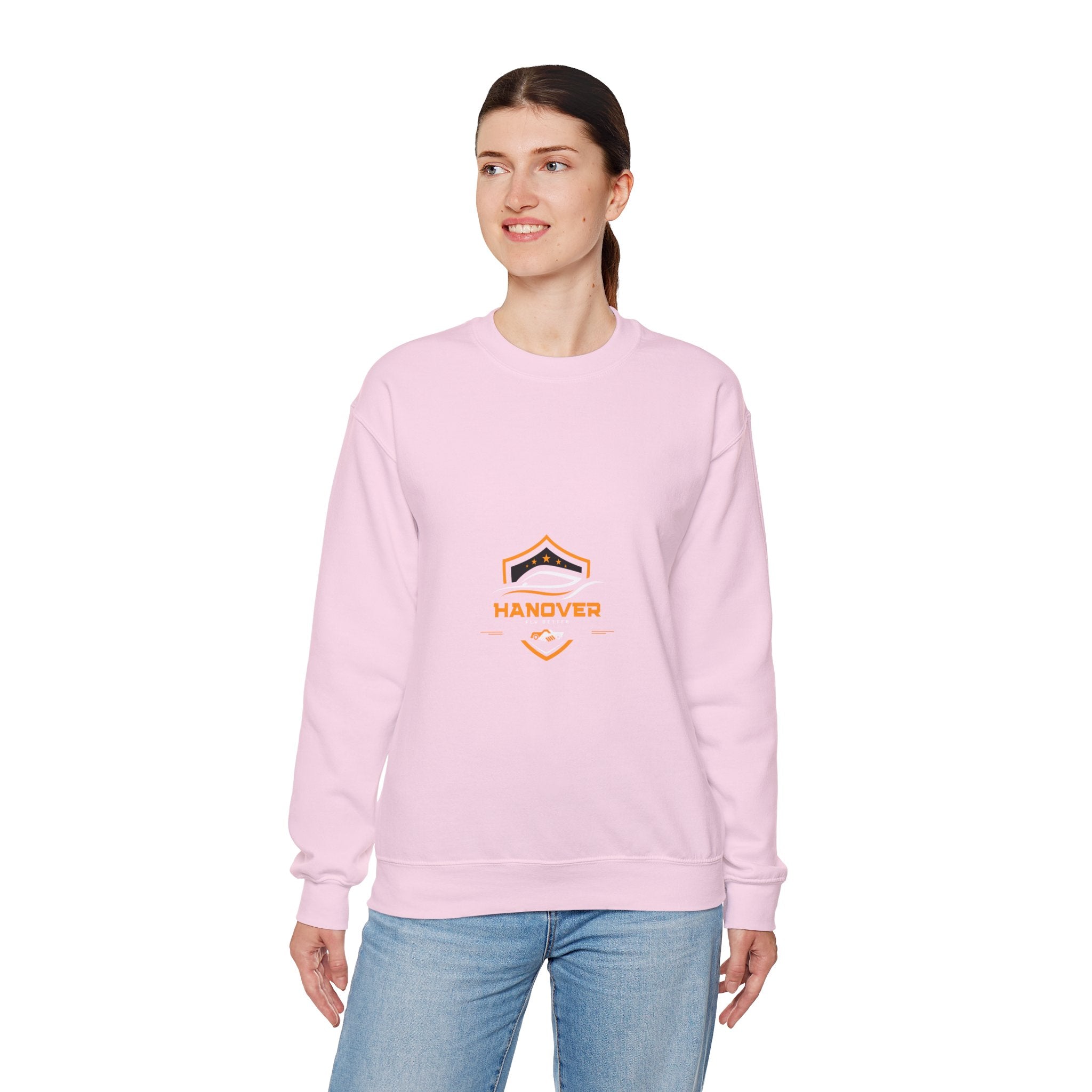 SABAS-Hanover Crewneck Sweatshirt — Vintage Shield Logo