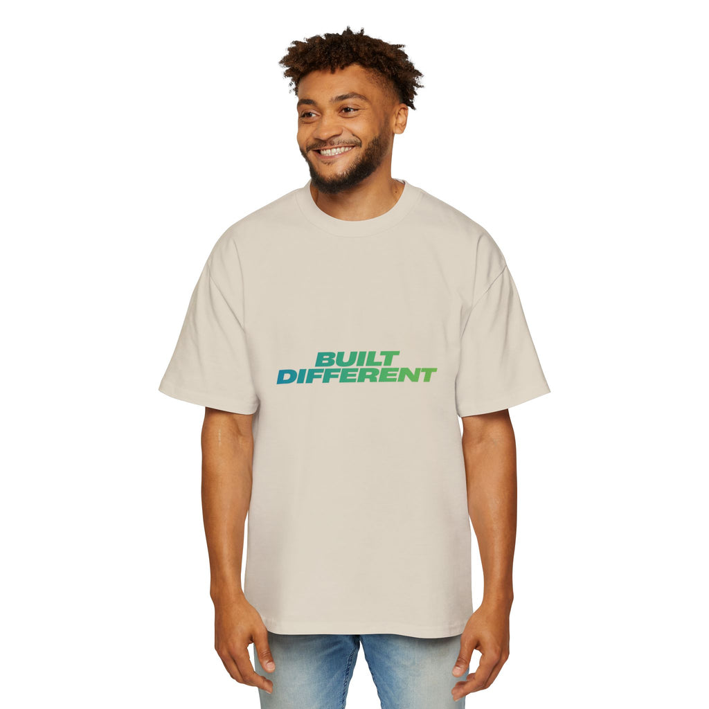 SABAS T-Shirt — 'Built Different' Oversized Graphic Tee