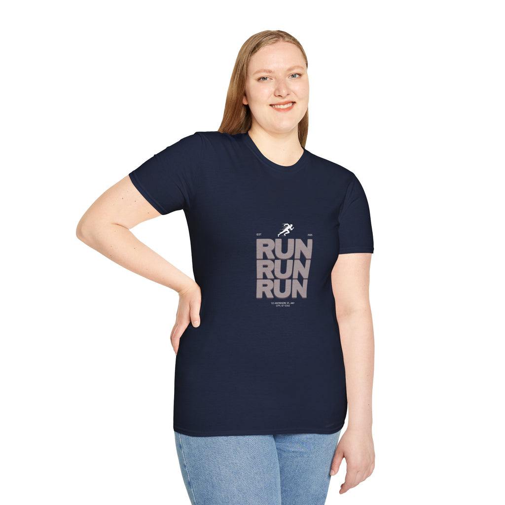 Sabas Ask For Run T-Shirt — Unisex-Minimalist Motivational Running Tee