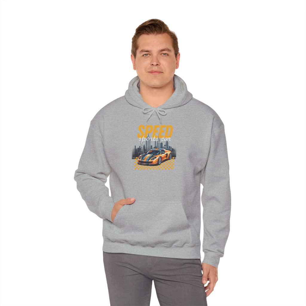 Speed Racers Hoodie — Vintage Sports Car Racing Graphic Sweatshirt