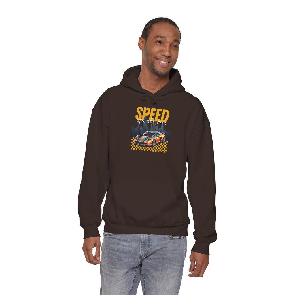 Speed Racers Hoodie — Vintage Sports Car Racing Graphic Sweatshirt