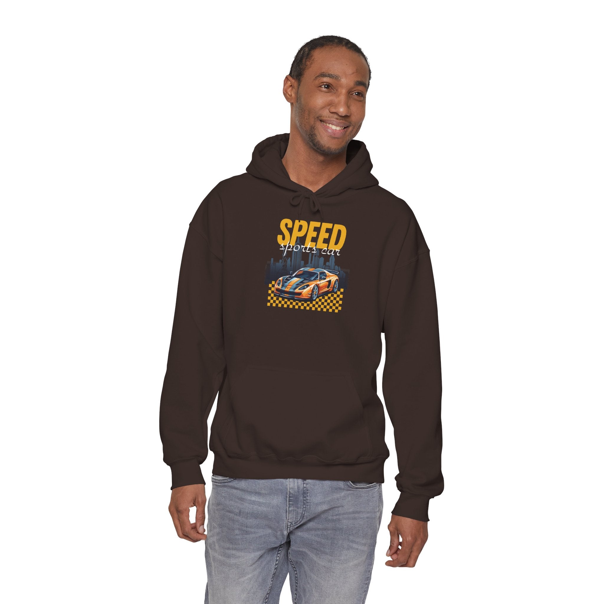 Speed Racers Hoodie — Vintage Sports Car Racing Graphic Sweatshirt