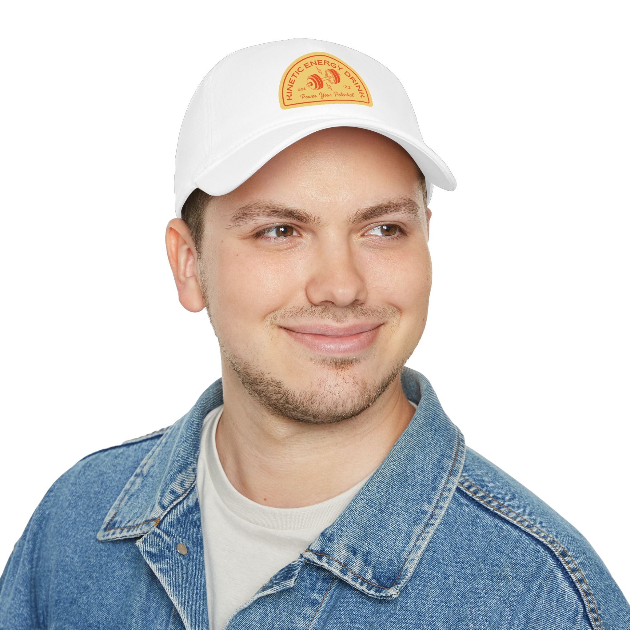 Energy Logo Cap - Retro Gym Patch Baseball Hat
