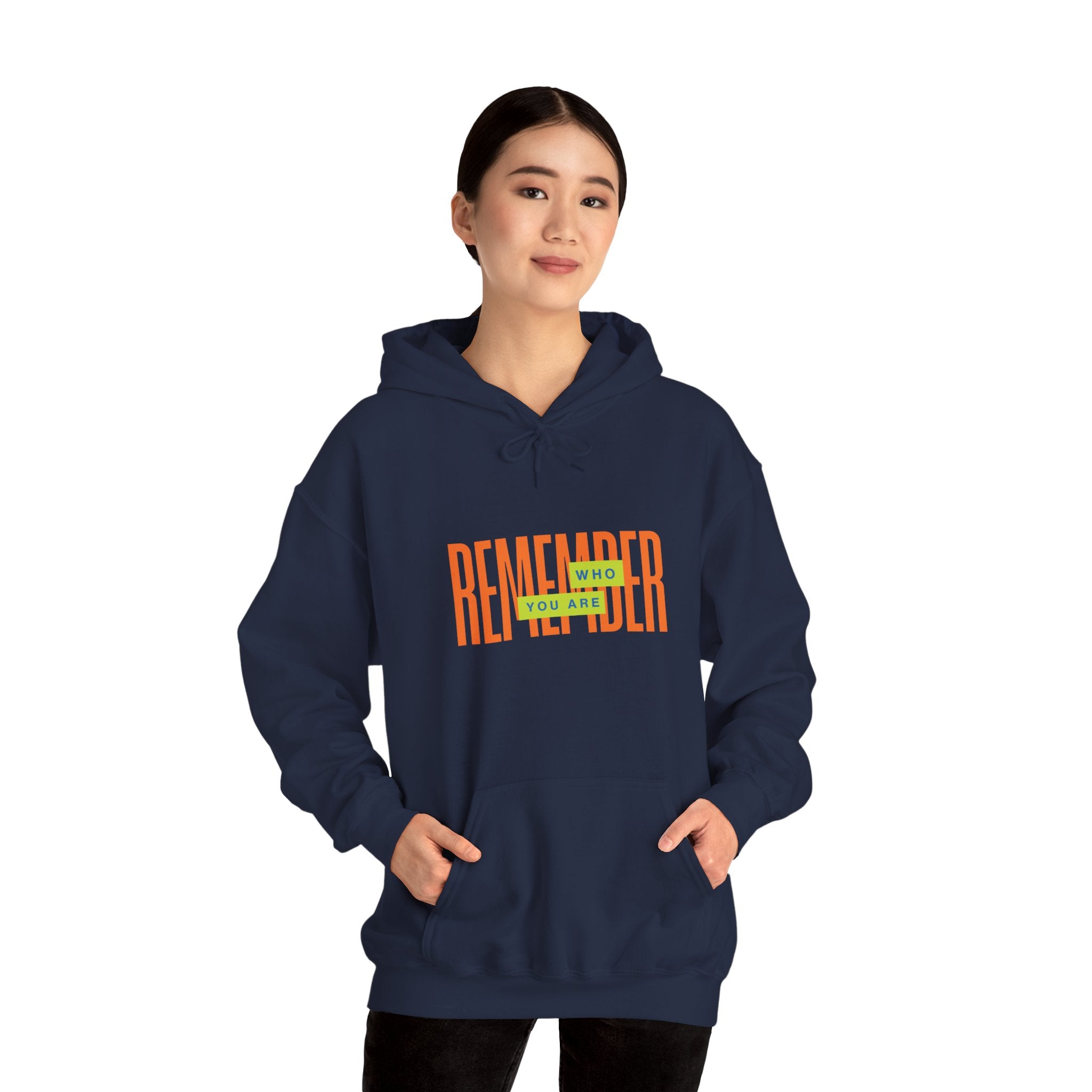 SABAS Remember Who You Are Hoodie — Inspirational Courage Graphic Sweatshirt