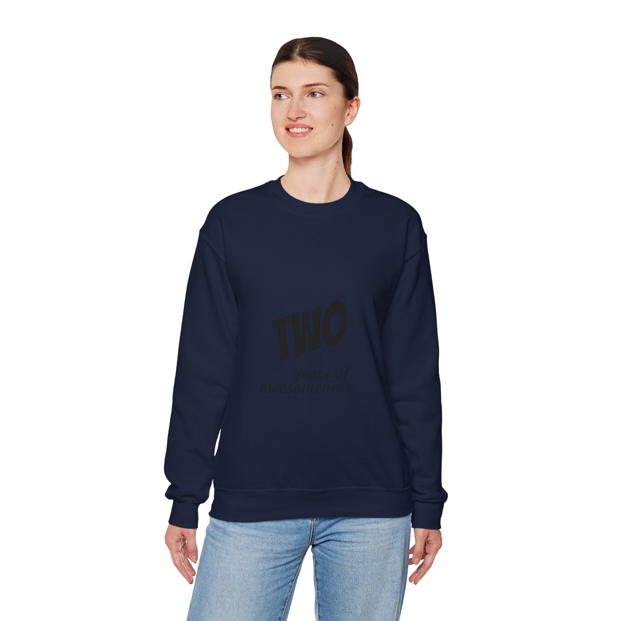 SABAS-Toddler Two Years of Awesomeness Sweatshirt