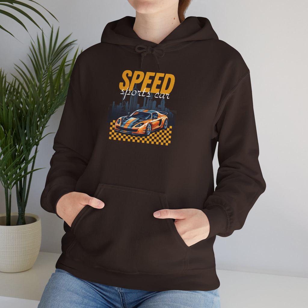 Speed Racers Hoodie — Vintage Sports Car Racing Graphic Sweatshirt