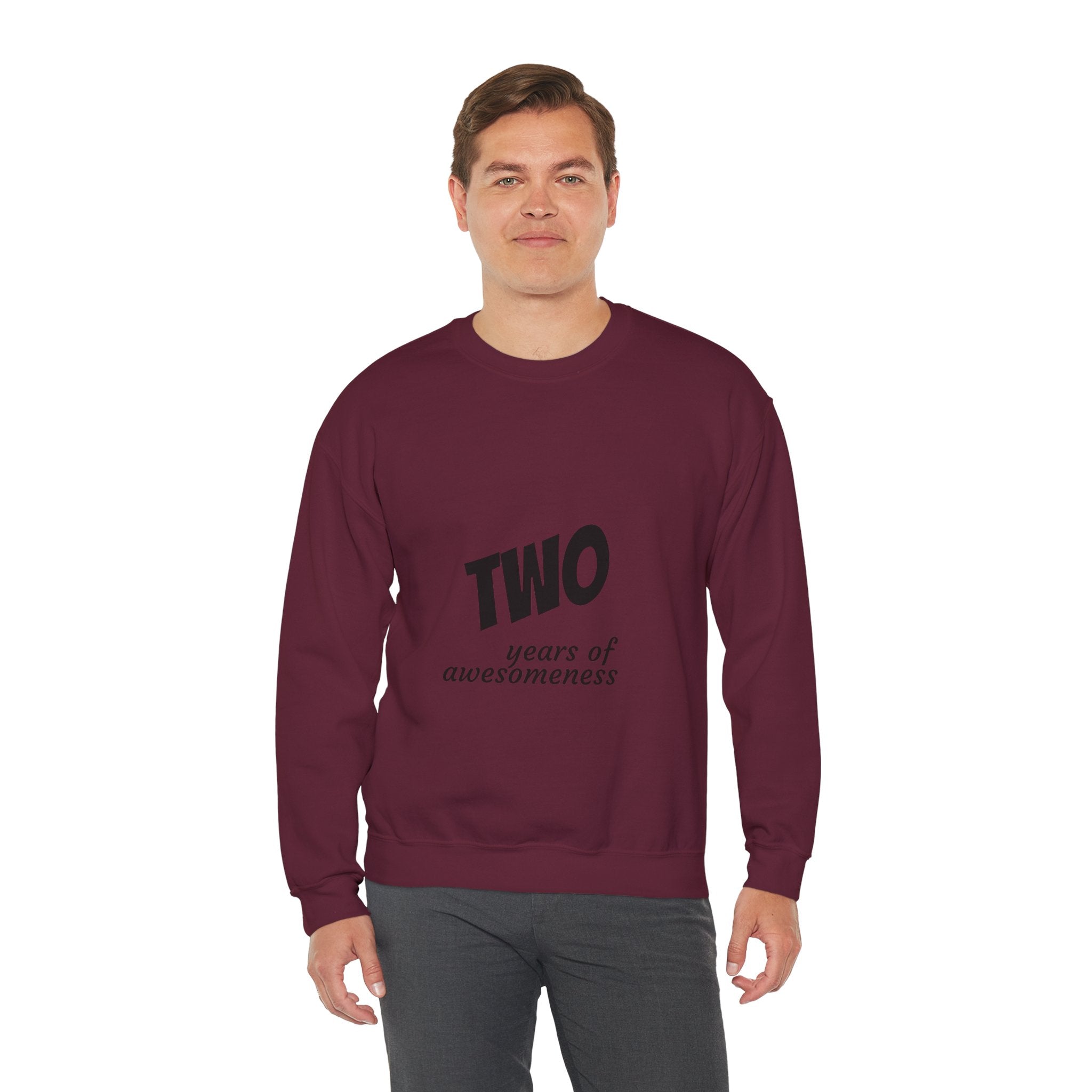 SABAS-Toddler Two Years of Awesomeness Sweatshirt