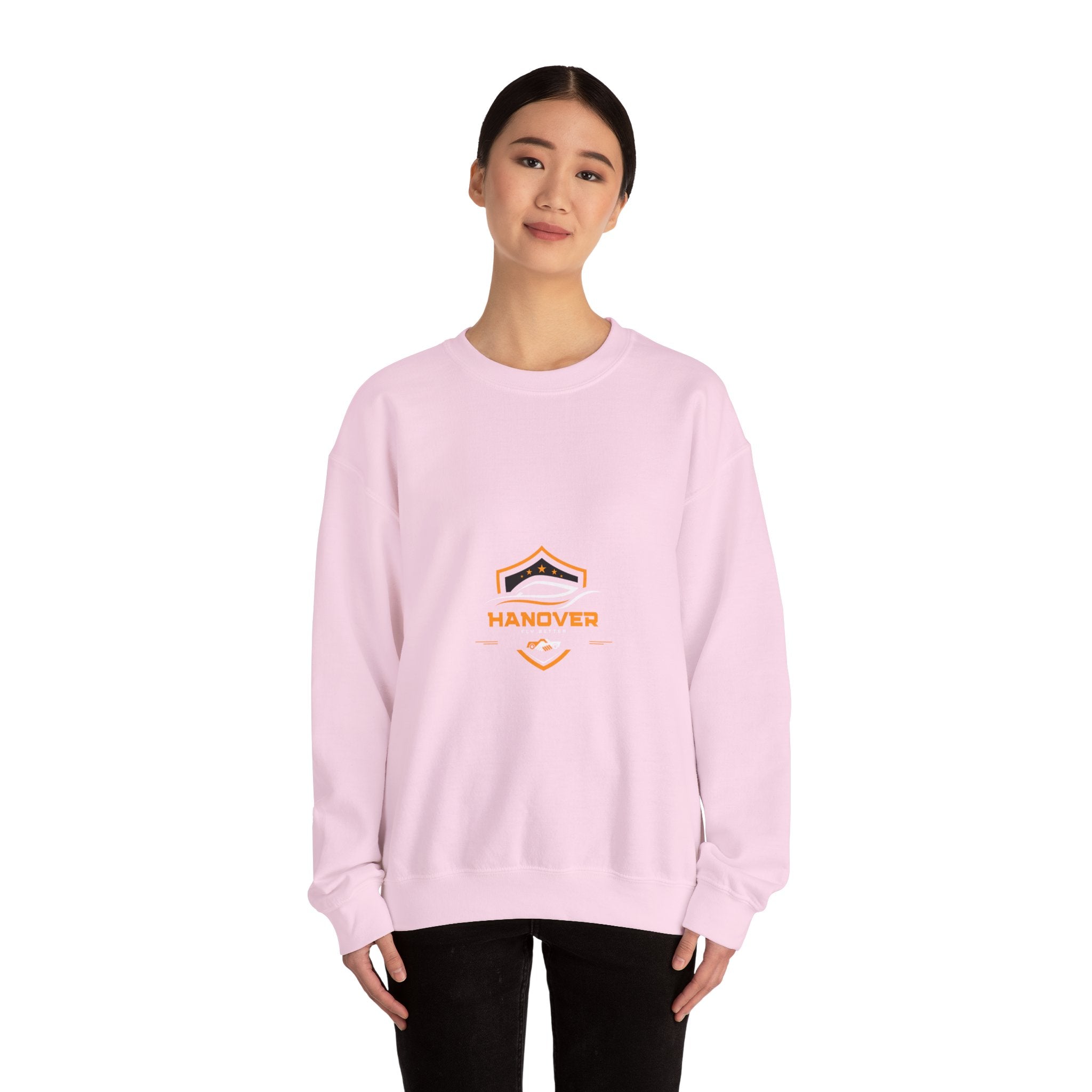SABAS-Hanover Crewneck Sweatshirt — Vintage Shield Logo