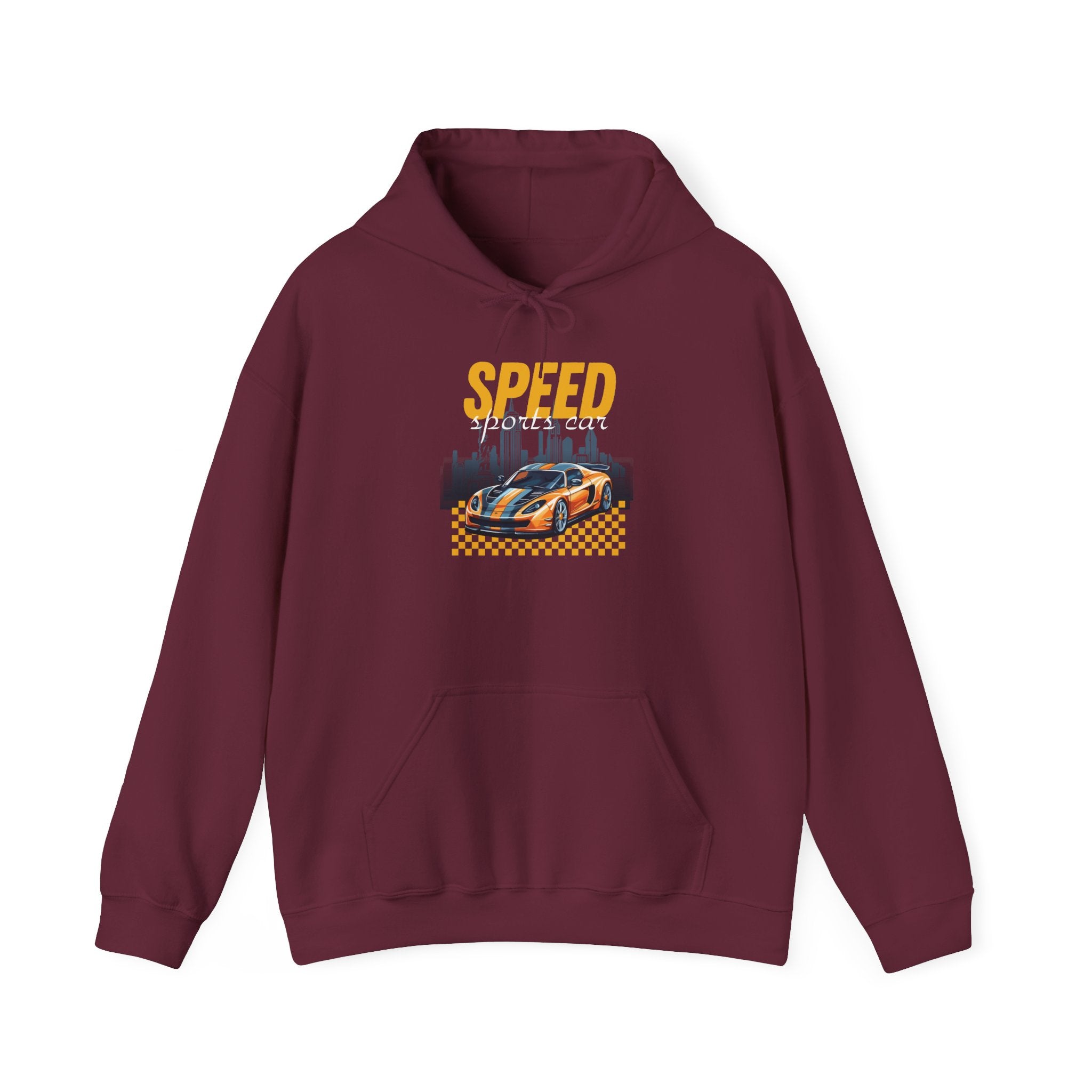 Speed Racers Hoodie — Vintage Sports Car Racing Graphic Sweatshirt