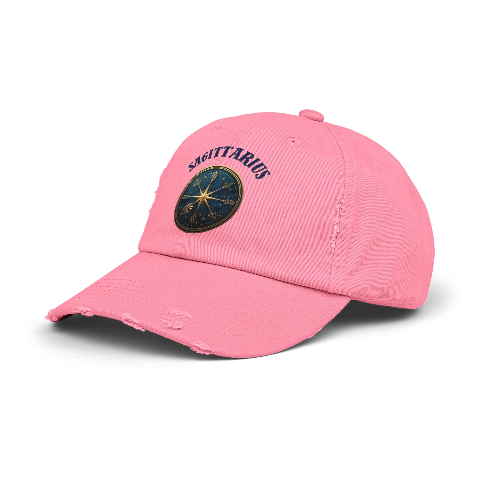 SABAS Sagittarius Distressed Cap Zodiac Star Compass Cap